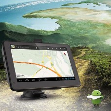 شاشة ملاحة ( GPS ) تحديد مواقع بنظام أندرويد حجم 7 إنش