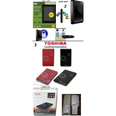 هاردسك USB3.0 من (Western Digital) خارجي محمول, بحجم صغير , بجميع المساحات