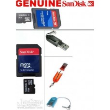 ذاكرة جوال بسعة microSDHC (8,4,2) GB من SanDisk