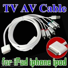لجهاز iPhone, iPod: توصيلة عرض للتلفزيون مع USB 2.0 لجهاز iPhone, iPod: توصيلة عرض للتلفزيون مع USB 2.0