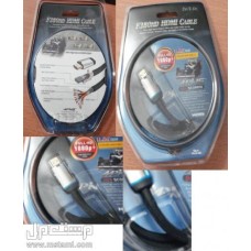 كيبل الفيديو HDMI العالي الوضوح لشاشات البلازما وLCD و اللابتوب والكمبيوتر كيبل الفيديو HDMI العالي الوضوح لشاشات البلازما وLCD و اللابتوب والكمبيوتر